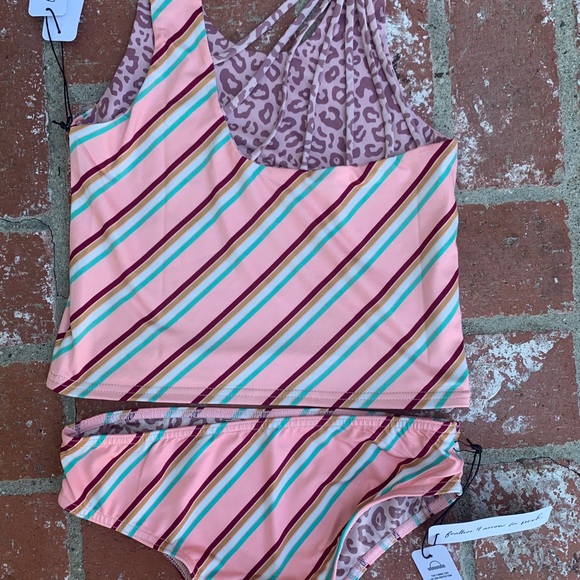Feather for arrow Farrah tankini top & bottom NWT - Picture 1 of 6
